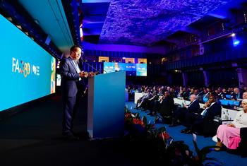 Diretor-geral da FAO, Qu Dongyu, destacou que o mundo enfrenta um desafio duplo: a persistência da fome e o aumento da obesidade e do desperdício alimentar