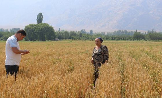 Председатель производственного семеноводческого кооператива «Чоркух» Восилахон Джалолова.
