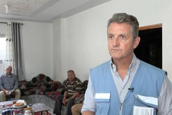 Thomas White, Director of UNRWA Affairs in Gaza (file photo).
