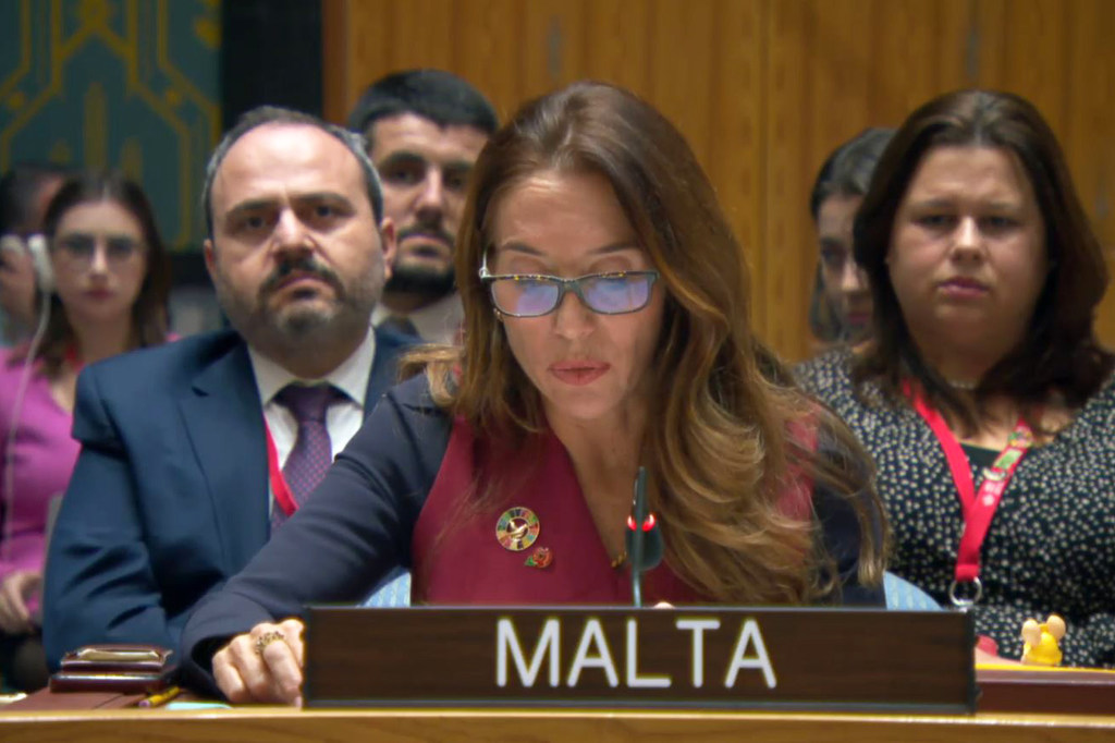 فانيسا فرايزر، مندوبة مالطة الدائمة لدى الأمم المتحدة.
