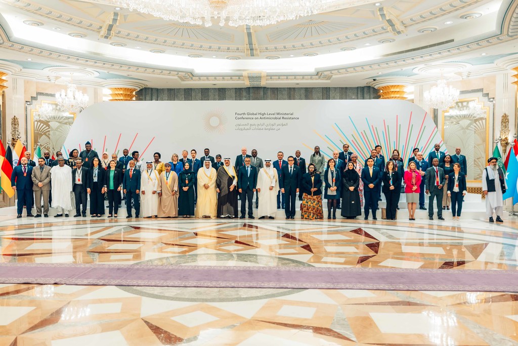 Picha ya pamoja ya washiriki wa HL katika Mkutano wa AMR nchini Saudi Arabia.