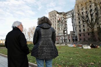 В ходе визита в Украину Заместитель Генерального секретаря ООН Мартин Гриффитс отметил силу духа украинцев. В некоторых городах уже началось восстановление.
