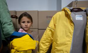 The UN Children's Fund (UNICEF) is helping Ukrainians prepare for winter during the war. (file)