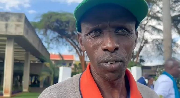 Francis Kipkoech Bowen ambaye kwa takriban miaka 20 amekuwa mkibiaji wa mbio za kawaida na marathon.