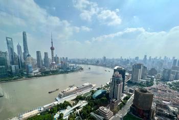 上海浦江两岸。