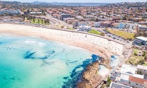 Bondi Beach, located in the Eastern Suburbs of Sydney, Australia.