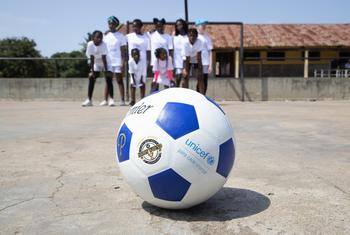 یونیسف نے معذور افراد کو کھیلوں میں شریک کرنے کے لیے موزمبیق میں ایک تقریب کا انعقاد کیا۔