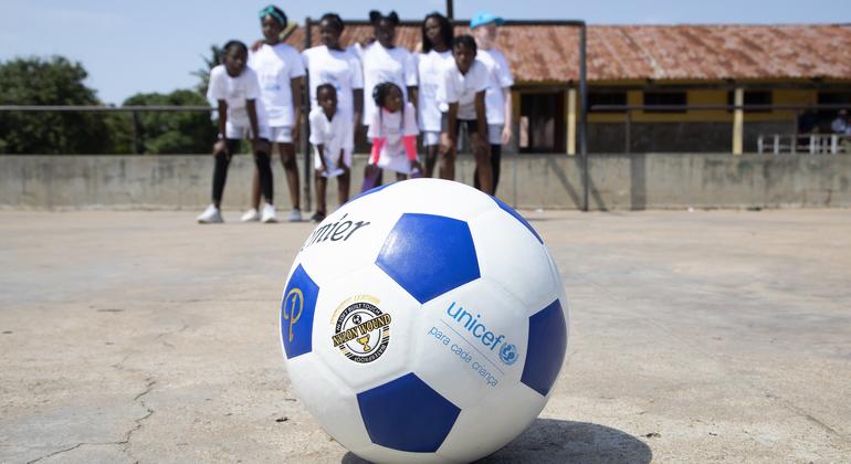 यूनीसेफ़ ने मोज़ाम्बीक़ में विकलांगता वाले व्यक्तियों के लिए, एक समावेशी खेलकूद कार्यक्रम का आयोजन किया.