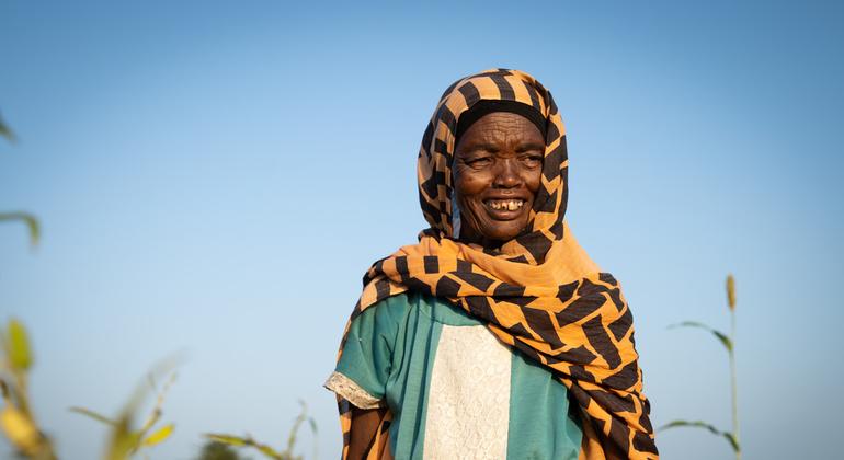 सूडान के उम नाम उम गाँव की किसान नीमा एलमसाद का कहना है कि जलवायु परिवर्तन ने उनके खेतों को तबाह कर दिया है.