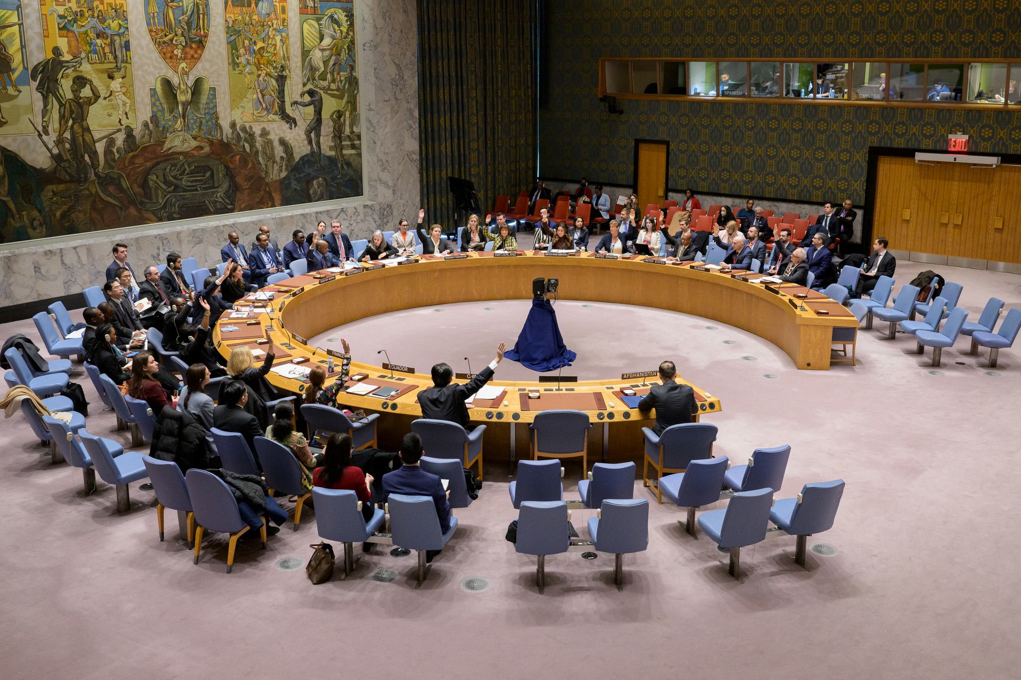 مجلس الأمن يتبنى بالإجماع القرار 2679 (2023) بشأن أفغانستان.