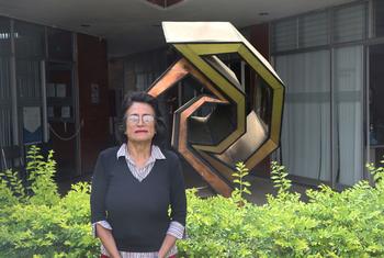 María Esperanza Martínez Romero, investigadora y responsable del Programa de Ecología Genómica del Centro de Ciencias Genómicas de México.