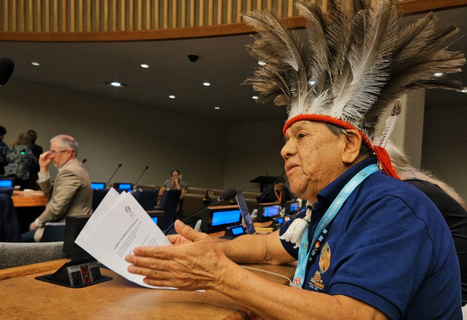 Marcos Terena lost family to COVID and calls for a global pact rooted in dignity, life, and respect for the Earth.