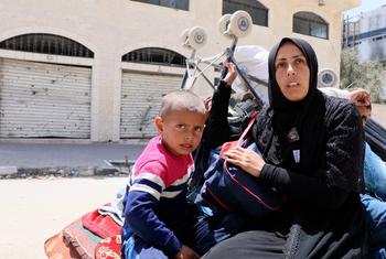 Environ 63 000 personnes ont été déracinées à Gaza au cours des trois derniers jours, selon les équipes humanitaires de l'ONU.
