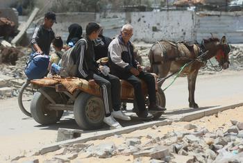 العديد من العائلات نزحت بشكل متكرر خلال الحرب المستمرة منذ تشرين الأول/أكتوبر 2023.