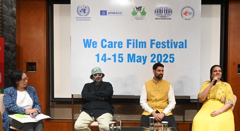 The panel will take part in the panel discussion with UNESCO Joyce Poan, Srikanth film director, Tushar Hiranandani, director of 'RAB de Voaz', Ozaswi Sharma and stand-up comedy actor and disabled rights activist Nidhi Goel. The panel will take part in the panel discussion with UNESCO Joyce Poan, Srikanth film director, Tushar Hiranandani, director of 'RAB de Voaz', Ozaswi Sharma and stand-up comedy actor and disabled rights activist Nidhi Goel.