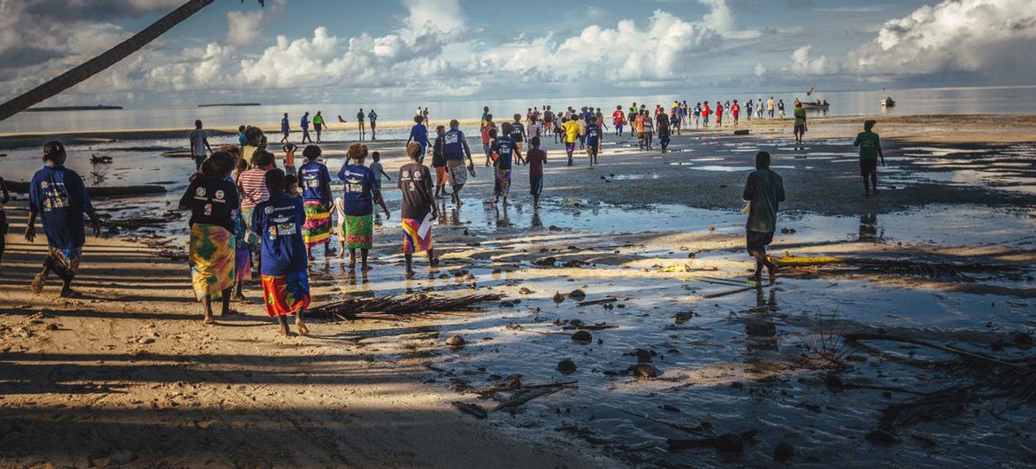 Natural disasters trigger the displacement of millions of people each year.