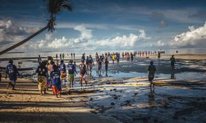 Natural disasters trigger the displacement of millions of people each year.