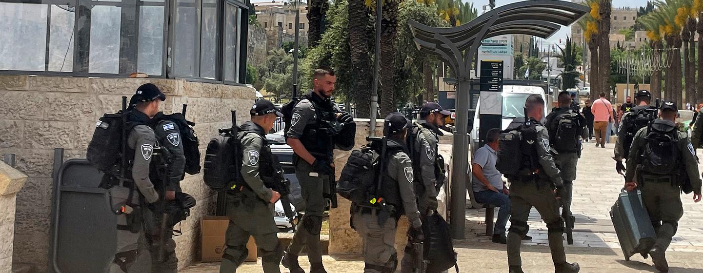 Des soldats israéliens patrouillant à Jerusalem-est (photo d'archives).