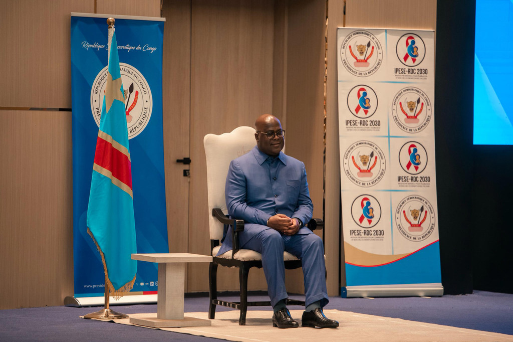 « L'éradication du sida pédiatrique est une exigence morale, un impératif de justice sociale et un indicateur de la dignité », a souligné le Président congolais Félix Tshisekedi.
