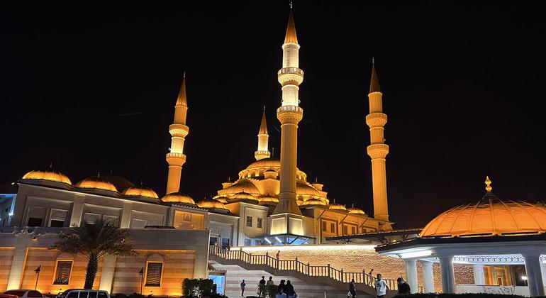 مسجد النور في العاصمة الخرطوم.