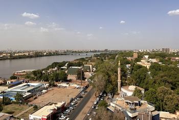 منظر من العاصمة السودانية الخرطوم.