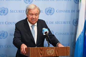 UN Secretary-General António Guterres (file).