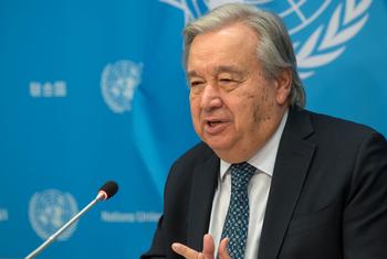 Le Secrétaire général de l'ONU, António Guterres.