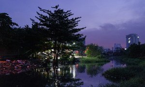 A neighbourhood in Phnom Penh, the capital of Cambodia. (file)