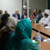 المفوض السامي للأمم المتحدة لحقوق الإنسان فولكر تورك يلتقي قادة المجتمع المدني في السودان.