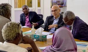 UN High Commissioner for Human Rights Volker Türk met with members of civil society in Khartoum during his official visit to Sudan in November 2022.