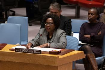 Помощник Генерального секретаря ООН по Африке Марта Поби.