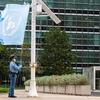 أرشيف (2020): تنكيس علم الأمم المتحدة حدادا على وفاة أمير دولة الكويت الشيخ صباح الأحمد الجابر الصباح.