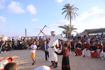 یونیسکو اور اس کے شراکت داروں نے بچوں، نوعمر افراد اور ان کے خاندانوں کو ضروری تفریحی سرگرمیوں کا موقع دیا۔