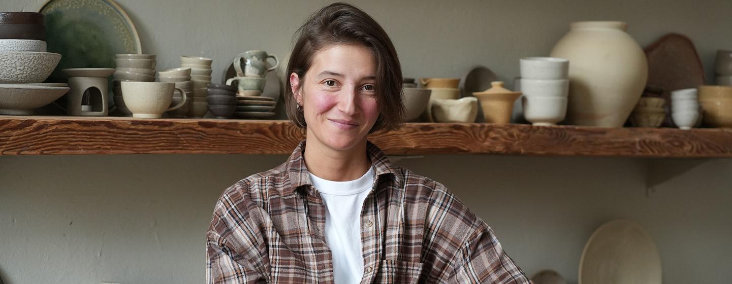  Crimean Tatar artist, Elvira Demerdzhi.