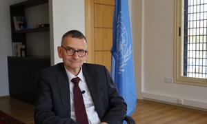 Dr. Volker Perthes, the Special Representative of the UN Secretary General for Sudan and Head of the United Nations Integrated Transition Assistance Mission in Sudan (UNITAMS) during an interview with UN News.