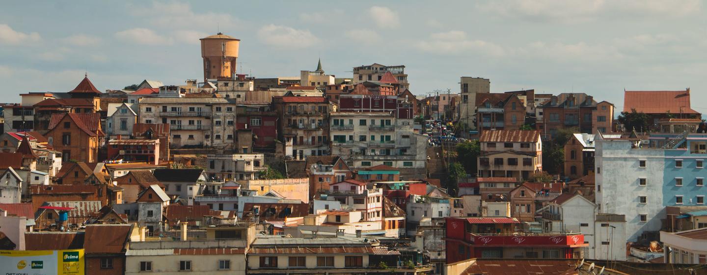 Antananarivo, la capitale de Madagascar.