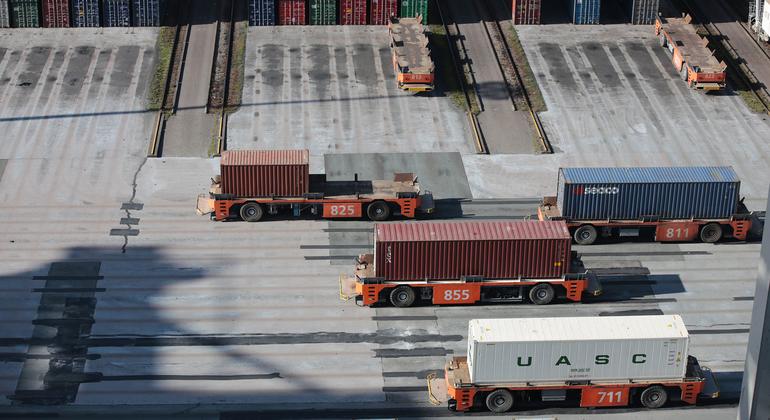 Agência da ONU recomenda que haja um maior investimento nas cadeias de abastecimento marítimo