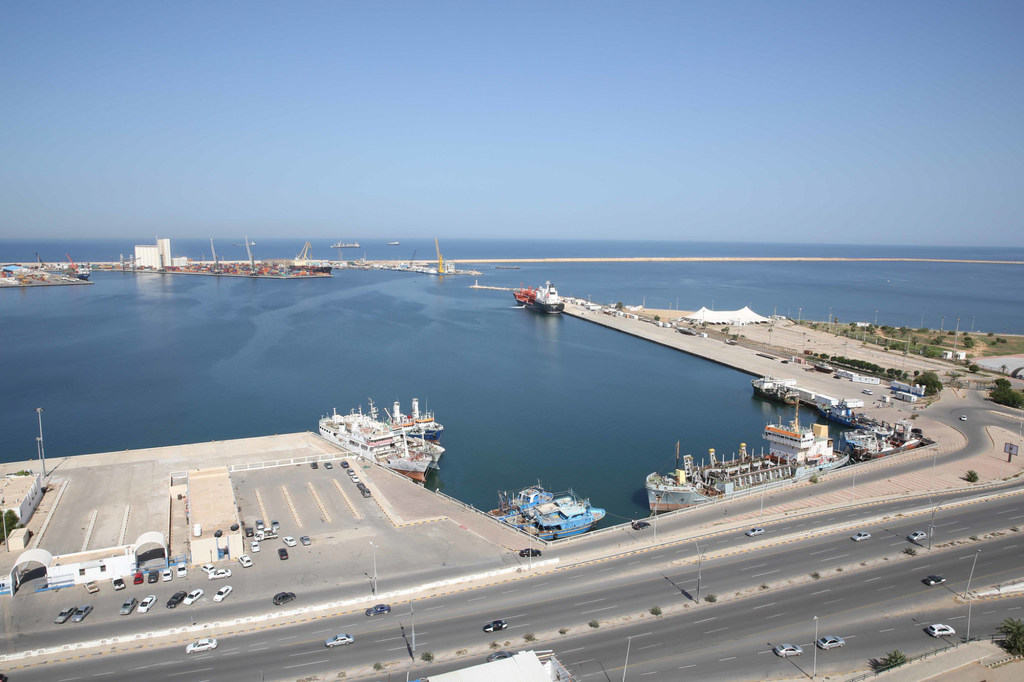 ميناء طرابلس، ليبيا.