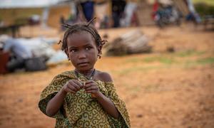 Children in a displaced persons camp in Mali are receiving support to recover from trauma.