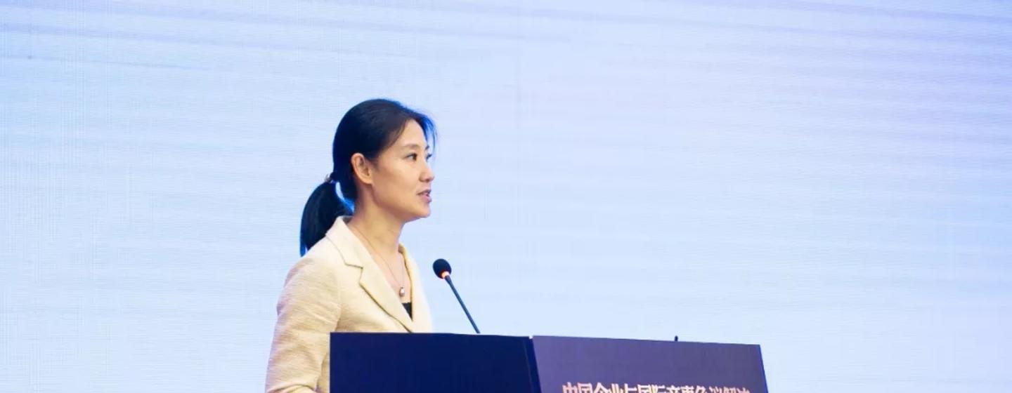 联合国上诉法庭法官高晓力。 联合国上诉法庭法官高晓力。