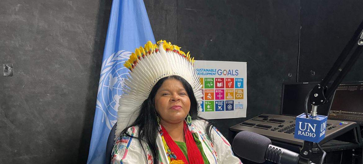 Ministra dos Povos Indígenas, Sonia Guajajara