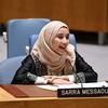 سارة مسعودي، المسؤولة الإقليمية بالائتلاف الإقليمي في الشرق الأوسط وشمال أفريقيا المعني بالشباب والسلام والأمن.