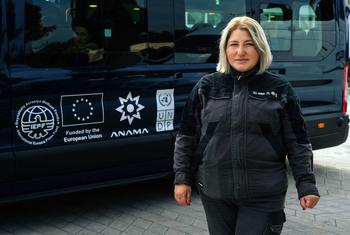 Самайя – одна из восемнадцати недавно прошедших обучение женщин-саперов, аккредитованных в ноябре 2023 года в Баку.