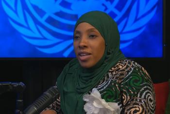 Abeida Rashid Abdallah Katibu Mkuu Wizara ya Maendeleo ya jamii, jinsia wazee na watoto ya kisiwani Zanzibar hivi karibununi akiwa kwenye Makao Makuu ya Umoja wa Mataifa kushiriki mkutano wa 69 wa kamisheni ya hali ya wanawake duniani CSW69.