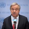 Secretary-General António Guterres briefs the press on the termination of the Black Sea Initiative by the Russian Federation.