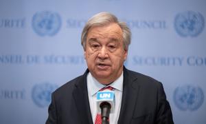 UN Secretary-General António Guterres (file).