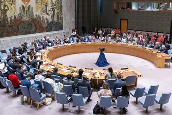 مجلس الأمن الدولي يعقد جلسة مفتوحة حول الوضع في الشرق الأوسط بما فيه القضية الفلسطينية.
