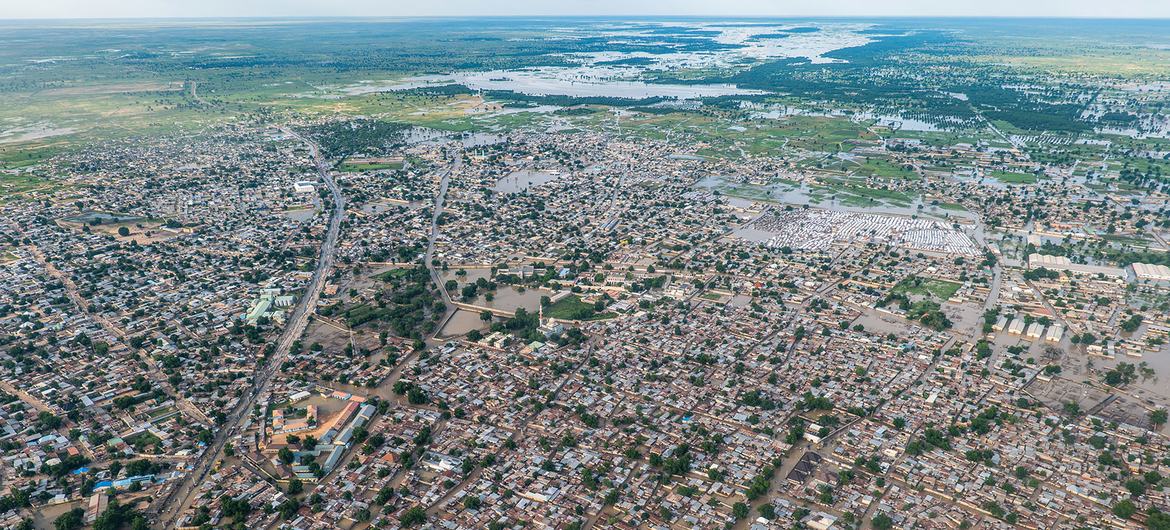 Des inondations dévastatrices dans le nord-est du Nigeria ont submergé des zones résidentielles entières.