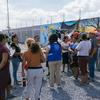 流离失所的委内瑞拉人在墨西哥塔毛利帕斯州北部的边境城市雷诺萨避难。