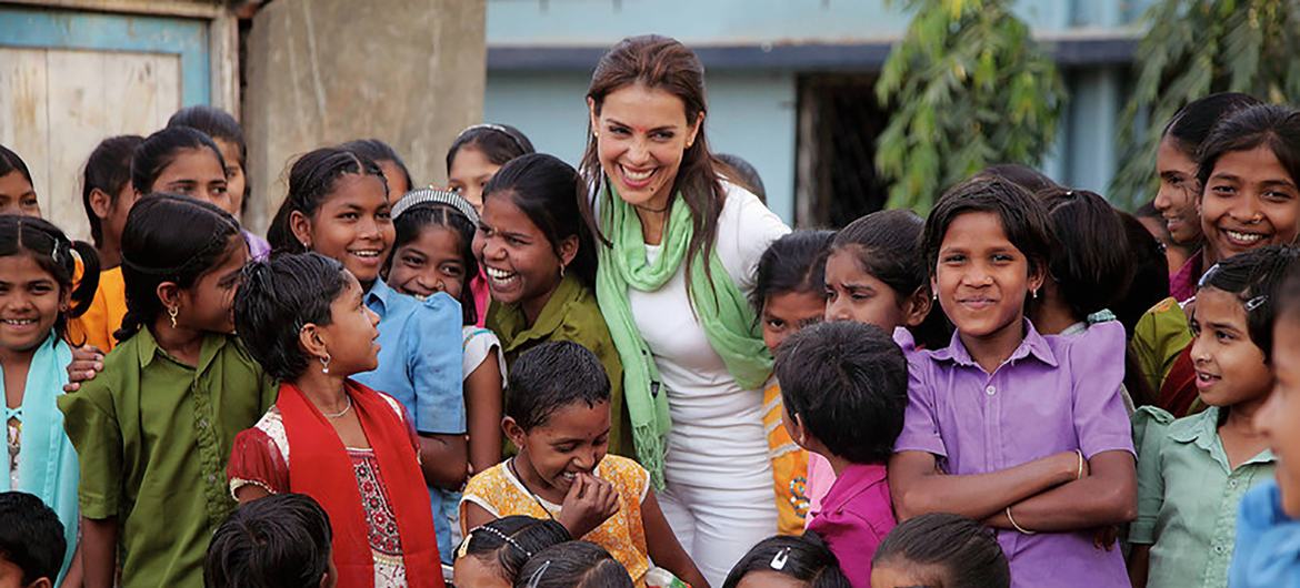 Catarina Furtado já passou por 18 países enquanto embaixadora do Unfpa Catarina Furtado já passou por 18 países enquanto embaixadora do Unfpa